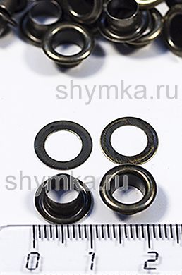 Люверс металлический
диаметр 6мм АНТИК