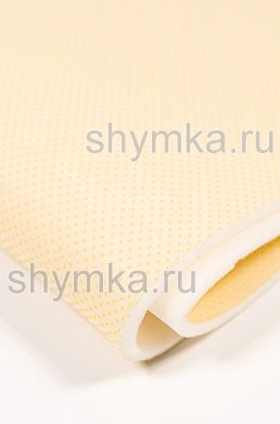 Ткань Антислик БЕЖЕВАЯ NEW на велюровой подложке 
на поролоне 7мм (СЕМЬ!!!) ширина 1,45м