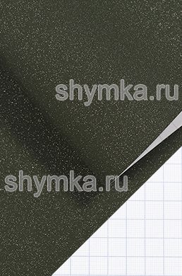 Автовинил с каналами Five Star Алмазная крошка 
ХАКИ ширина 1,5м толщина 180 микрон