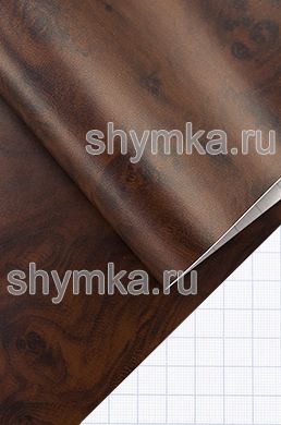 Автовинил под дерево Five Star МАТ КАП 
ТЕМНЫЙ ширина 1,5м толщина 150 микрон