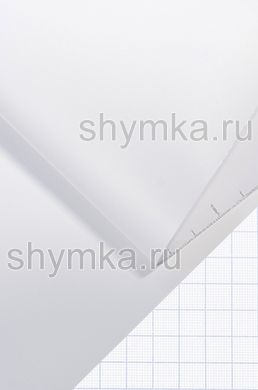 Автовинил с каналами KSF Мат БЕЛЫЙ ширина 1,5м толщина 120 микрон