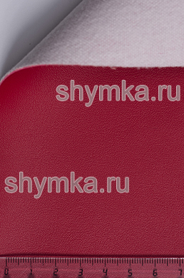Экокожа Alba Rustika №581 
КРАСНАЯ ширина 1,4м толщина 1,2мм