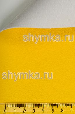 Экокожа ALBA Project D 522 ЖЕЛТАЯ толщина 1,2мм ширина 1,4м