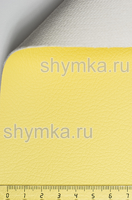 Экокожа Art-Vision 1 №110 
ЯРКО-ЖЕЛТАЯ ширина 1,38м толщина 1,2мм