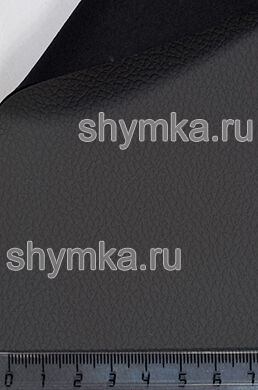 Экокожа Kомпаньон NEW Dakota DARK GREY ширина 1,4м толщина 1,2мм