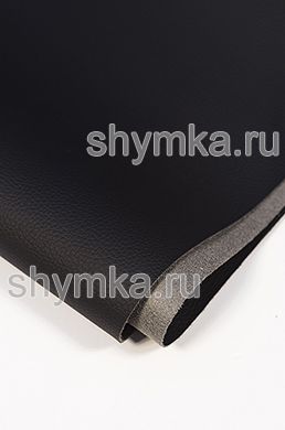 Экокожа на микрофибре Лайт БМВ 0500 ЧЕРНАЯ ширина 1,4м толщина 1,1мм