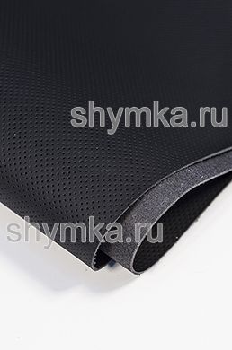 Экокожа на микрофибре ДЛЯ РУЛЯ Швайцер Наппа
с псевдо-перфорацией 0500 JET BLACK