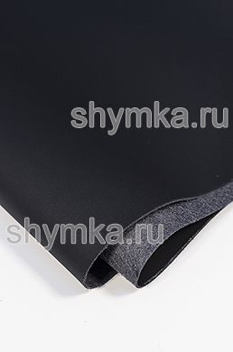 Экокожа на микрофибре Швайцер Наппа 0500 JET BLACK толщина 1,2мм ширина 1,35м