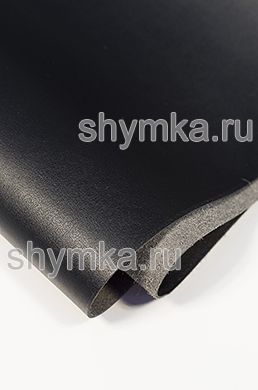 Eco microfiber leather Altona F 2101 BLACK thickness 1,5mm width 1,35m