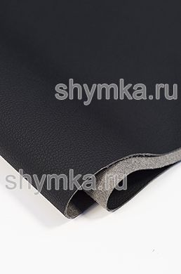Экокожа на микрофибре БМВ 
ЧЕРНАЯ толщина 1,5мм ширина 1,4м