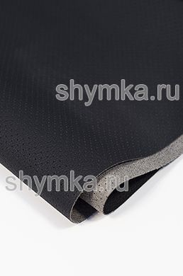 Экокожа на микрофибре БМВ c перфорацией 
ЧЕРНАЯ толщина 1,5мм ширина 1,4м