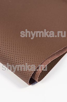 Экокожа на микрофибре с перфорацией Dakota
PD 2186 КОРИЧНЕВАЯ ширина 1,4м толщина 1,5мм