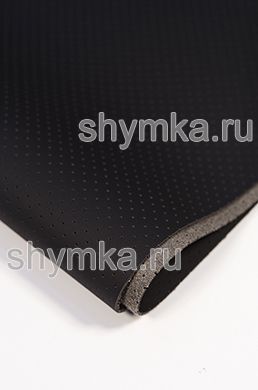 Экокожа на микрофибре с перфорацией GT Nappa
2100 ЧЕРНАЯ толщина 1,45мм ширина 1,4м