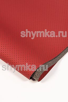 Экокожа на микрофибре с перфорацией GT
2118 КРАСНАЯ толщина 1,5мм ширина 1,4м