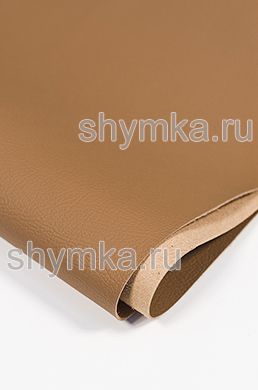 Экокожа на микрофибре Monza М 114 
ЛЕСНОЙ ОРЕХ толщина 1,5мм ширина 1,4м