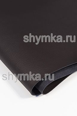 Экокожа на микрофибре Monza М 2193 
ТЕМНО-КОРИЧНЕВАЯ толщина 1,5мм ширина 1,4м