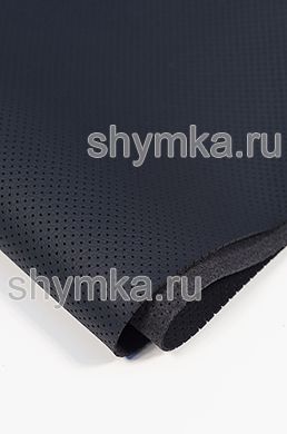 Экокожа на микрофибре с перфорацией Monza 
PМ 2107 АНТРАЦИТ толщина 1,5мм ширина 1,4м