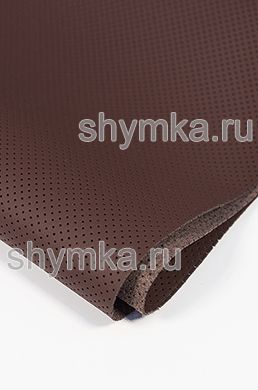 Экокожа на микрофибре с перфорацией Nappa
PN 2122 КАШТАН ширина 1,4м толщ. 1,5мм