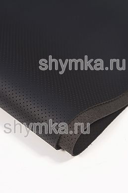 Экокожа на микрофибре с перфорацией Nappa
PN 1100 ЧЕРНАЯ ширина 1,4м толщ. 1,3мм