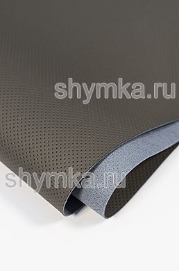 Экокожа на микрофибре ДЛЯ РУЛЯ Nappa SW-P-PN 19 ХАКИ с псевдо-перфорацией толщина 1,35мм ширина 1,4м