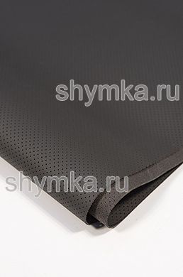 Экокожа на микрофибре с перфорацией Nova
856 ТЕМНО-СЕРАЯ толщина 1,5мм ширина 1,4м