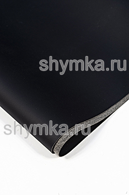 Экокожа на микрофибре Reseat R 3101 
ЧЕРНАЯ ширина 1,4м толщина 1,3мм