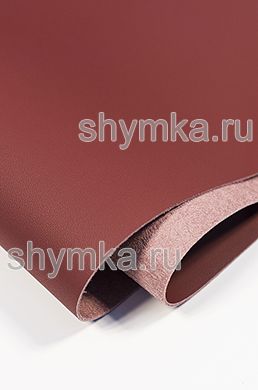 Экокожа на микрофибре Швайцер Наппа 4012 LEATHER RED толщина 1,2мм ширина 1,35м