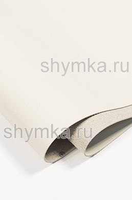 Экокожа на микрофибре Швайцер Наппа 2911 MUSHROOM WHITE толщина 1,2мм ширина 1,35м