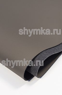 Экокожа на микрофибре Швайцер Наппа 6022 ZINC GREY толщина 1,2мм ширина 1,35м