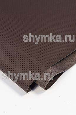 Экокожа на микрофибре Швайцер Наппа с перфорацией
1015 WILD BROWN толщ. 1,2мм шир. 1,35м