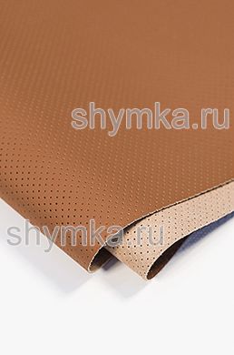 Экокожа на микрофибре Швайцер Наппа с перфорацией
2837 ORANGE BROWN толщ. 1,2мм шир. 1,35м