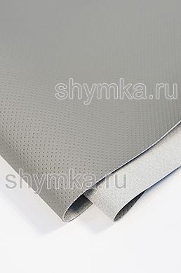 Экокожа на микрофибре Швайцер Наппа 
с псевдо-перфорацией 80270 MOUSE GREY