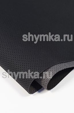 Экокожа на микрофибре ДЛЯ РУЛЯ Швайцер Мерседес
с перфорацией 0500 BLACK толщина 1,5мм шир.1,35м