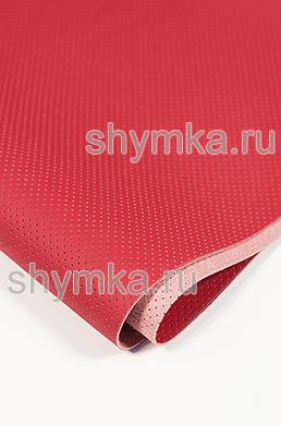 Экокожа на микрофибре Швайцер Наппа с перфорацией
1376 EMPEROR CHERRY RED толщина 1,2мм ширина 1,35м