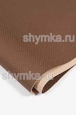 Экокожа на микрофибре Швайцер БМВ с перфорацией
2597 CHOCOLATE толщина 1,3мм ширина 1,35м