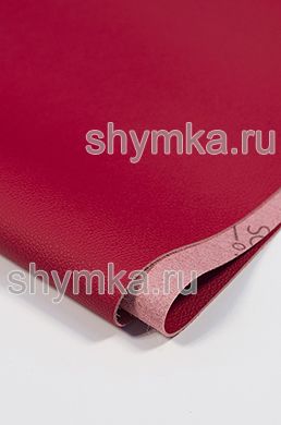 Экокожа на микрофибре Швайцер БМВ 1376 EMPEROR CHERY RED толщина 1,3мм ширина 1,35м