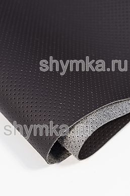 Экокожа на микрофибре с перфорацией Standart 
2193 ТЕМНО-КОРИЧНЕВАЯ ширина 1,4м толщина 1,3мм