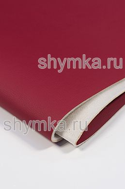 Экокожа Орегон СТРОНГ на поролоне 3мм (ТРИ!!!)
со спанбондом КРАСНАЯ ширина 1,4м
