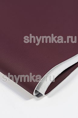 Экокожа Орегон СЛИМ на поролоне 3мм (ТРИ!!!) 
со спанбондом БОРДОВАЯ ширина 1,4м