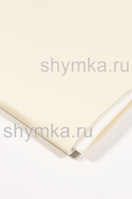 Экокожа Орегон СЛИМ на поролоне 3мм (ТРИ!!!)
на белом спанбонде 60г/кв.м КРЕМОВАЯ
ширина 1,4м