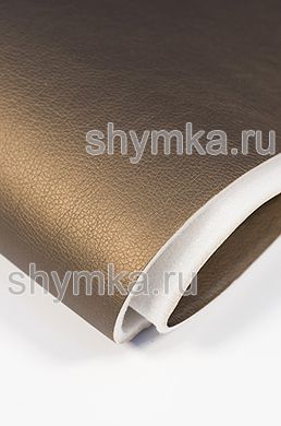 Экокожа Орегон СЛИМ на поролоне 5мм 
со спанбондом КОРА ДУБА ширина 1,4м