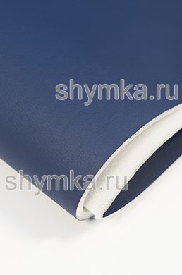 Экокожа Орегон СЛИМ на поролоне 5мм
со спанбондом ТЕМНО-СИНЯЯ ширина 1,4м