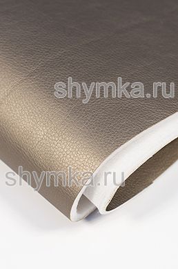 Экокожа Орегон СЛИМ на поролоне 5мм 
со спанбондом БРОНЗА ширина 1,4м