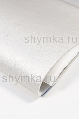 Экокожа Орегон СЛИМ на поролоне 5мм 
со спанбондом СЕРЕБРО БЛЕСК ширина 1,4м