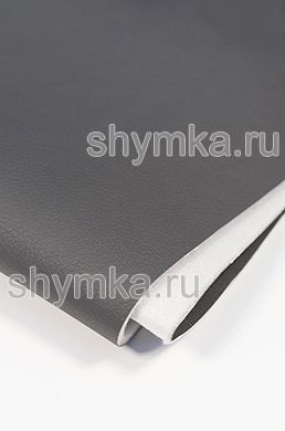 Экокожа Орегон СЛИМ на поролоне 3мм (ТРИ!!!)
со спанбондом ТЕМНО-СЕРАЯ ширина 1,4м