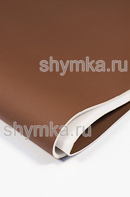 Экокожа Орегон СЛИМ на поролоне 3мм (ТРИ!!!)
со спанбондом ТЕМНО-КОРИЧНЕВАЯ ширина 1,4м