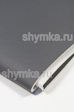 Экокожа Орегон СЛИМ на поролоне 5мм
со спанбондом СЕРАЯ ширина 1,4м