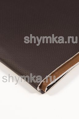 Экокожа Орегон СТРОНГ с перфорацией на поролоне
5мм на коричневом спанбонде 60г/кв.м ШОКОЛАД
ширина 1,4м