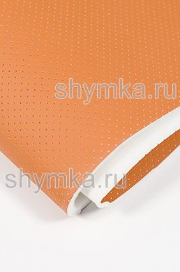 Экокожа Орегон СЛИМ с перфорацией на поролоне 5мм
со спанбондом ОРАНЖЕВАЯ ширина 1,4м