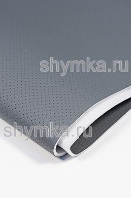 Экокожа Орегон СЛИМ с перфорацией на поролоне 3мм
(ТРИ!!!) со спанбондом СВЕТЛО-СЕРАЯ ширина 1,4м